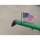 Combine 17" Unloading Auger Flag Pole Mount fits John Deere