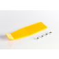 Poly Tech 900F Series Right End Yellow Skid Panel 