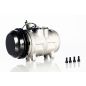 OE Denso Compressor 6E171 - 146mm, Single Groove Clutch, 12V 