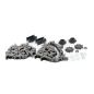KXE10487 Corn Head RM Gathering Chain kit fits John Deere 