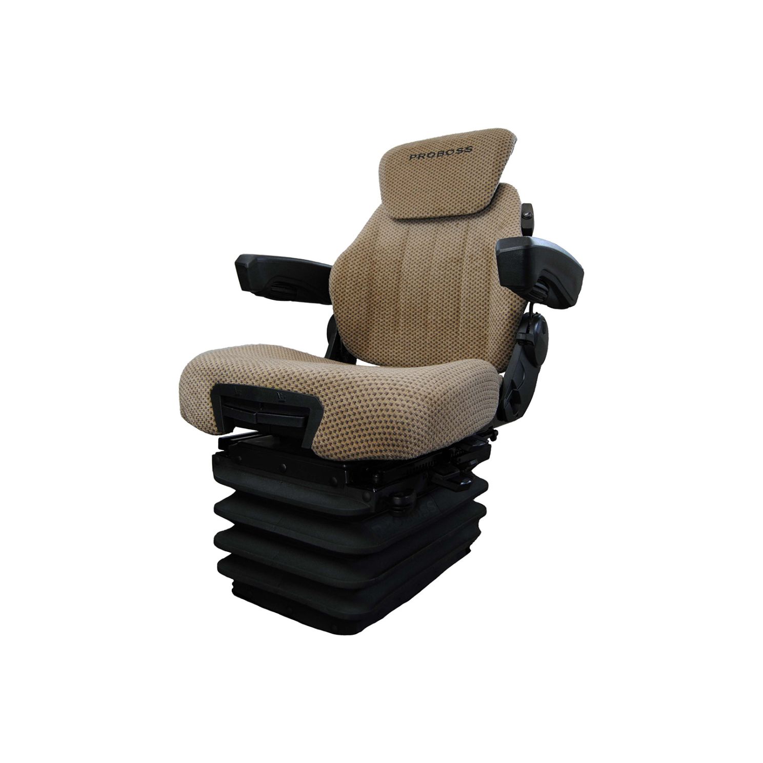 12534782 Brown Proboss AS3510 12V Air Ride Cloth Seat 