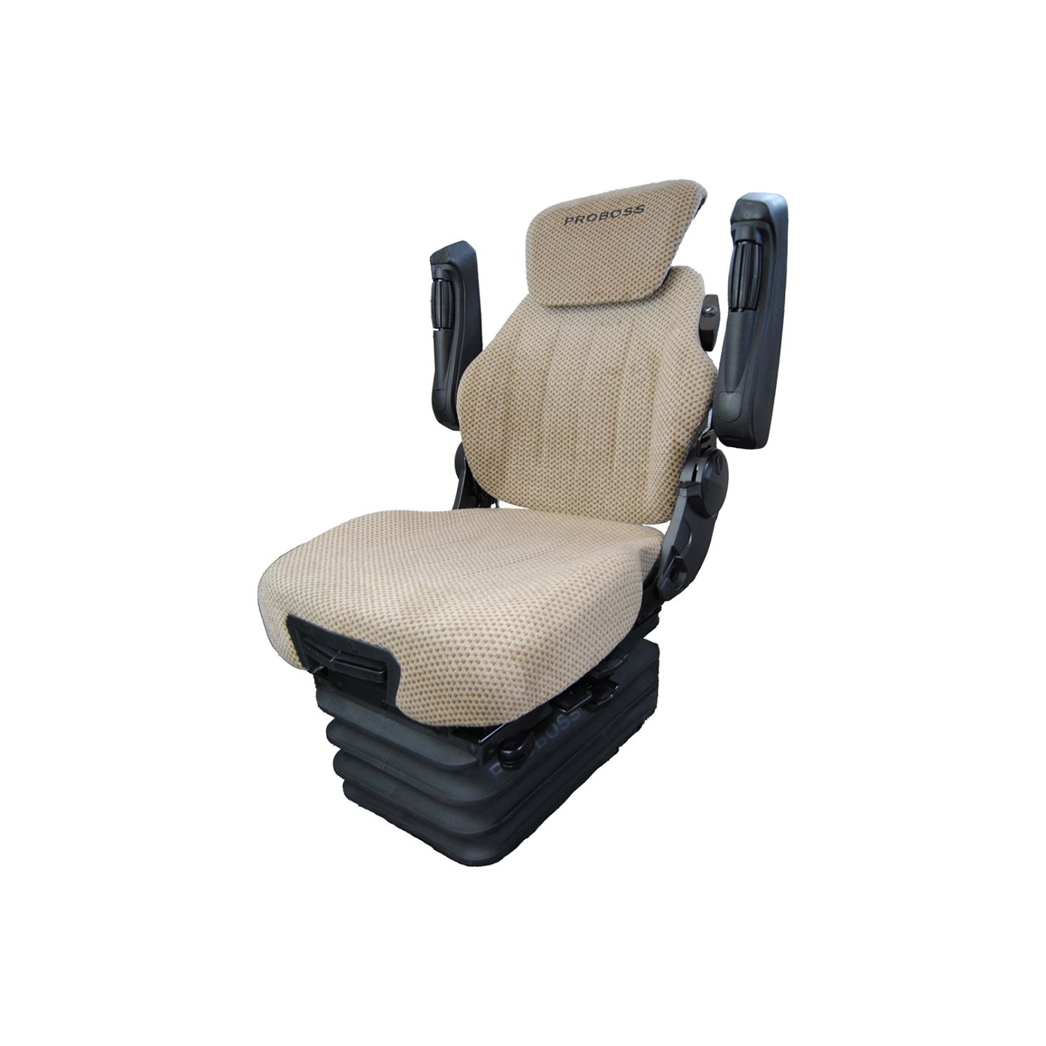 12534782 Brown Proboss AS3510 12V Air Ride Cloth Seat 