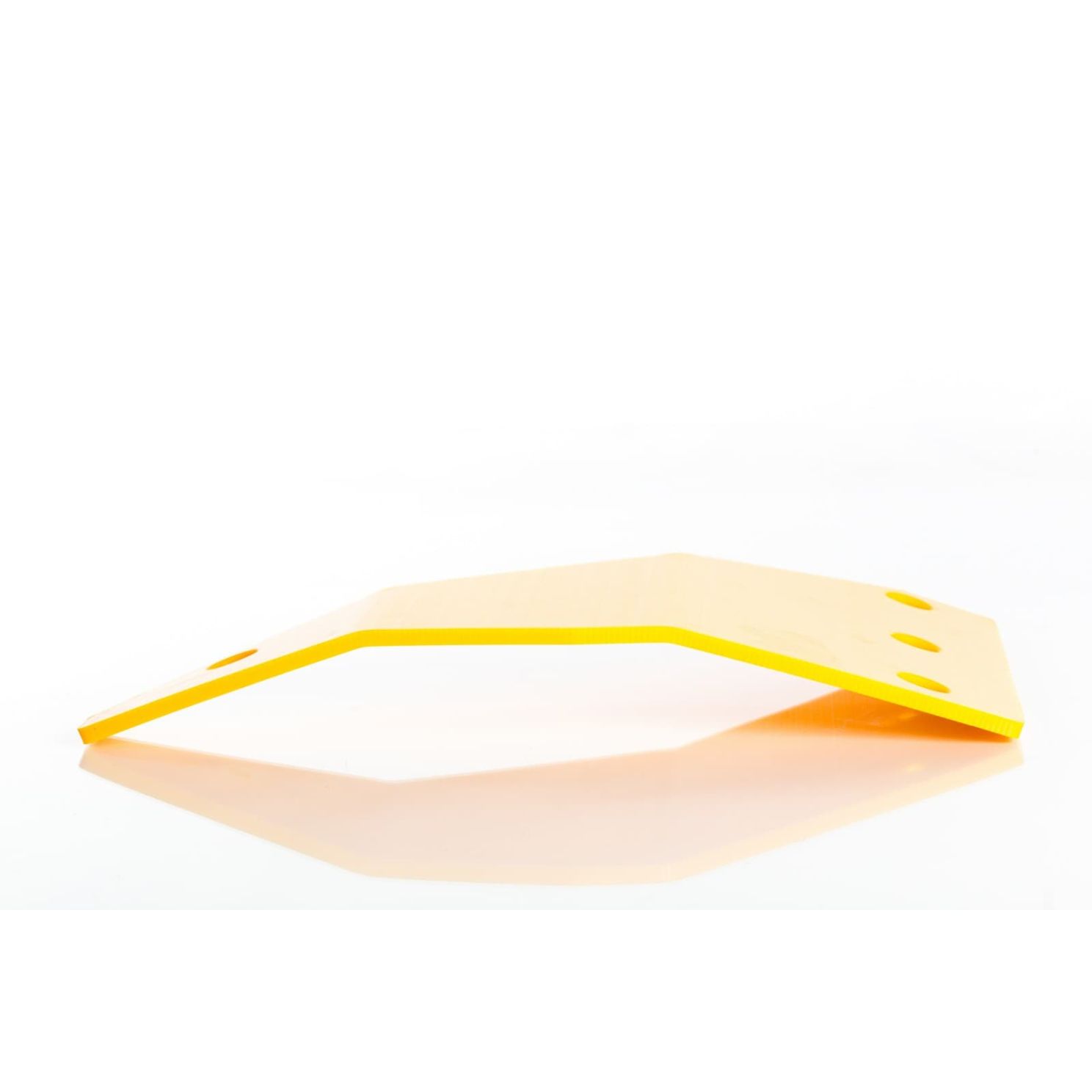 Poly Tech 200 Series Left End Yellow Skid Panel