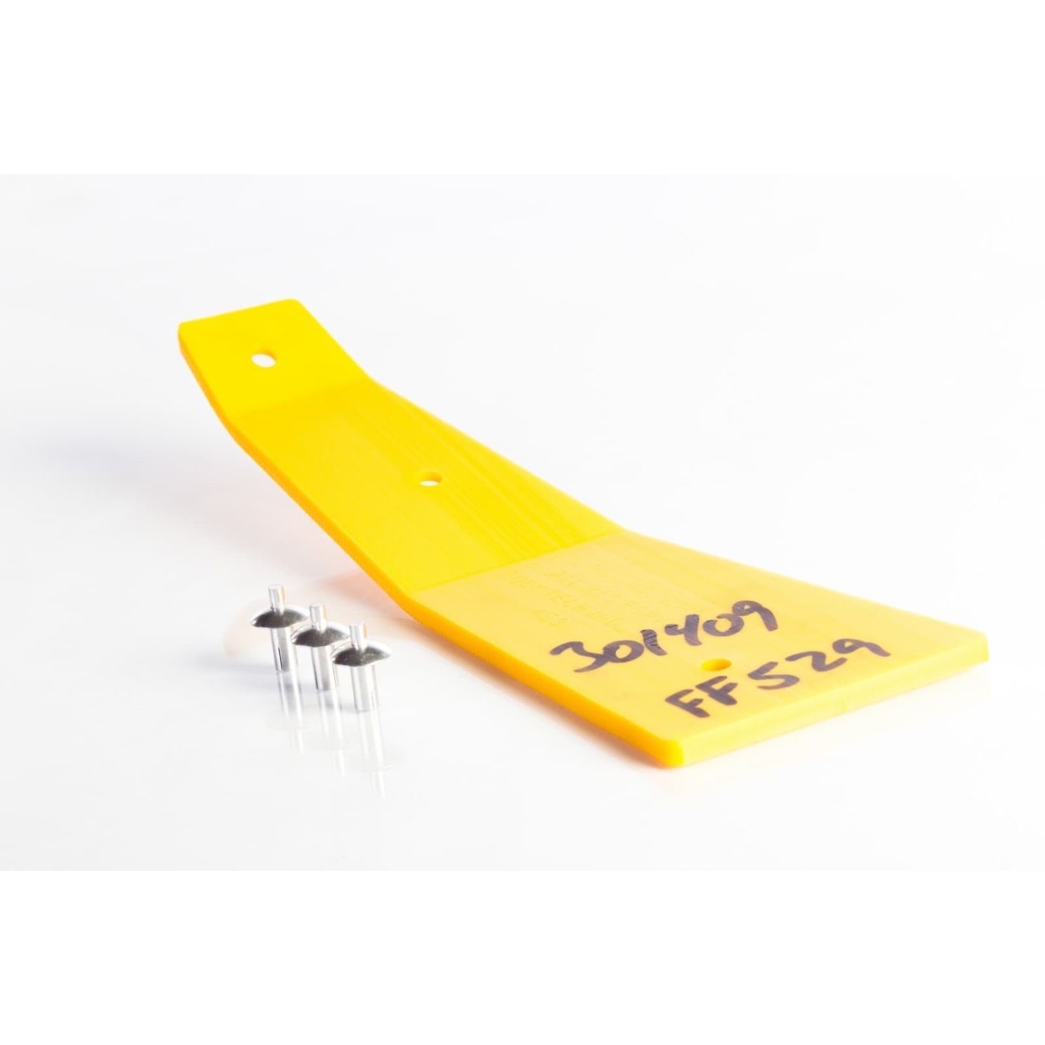 AH132986 Platform Right End Yellow Skid Panel fits John Deere