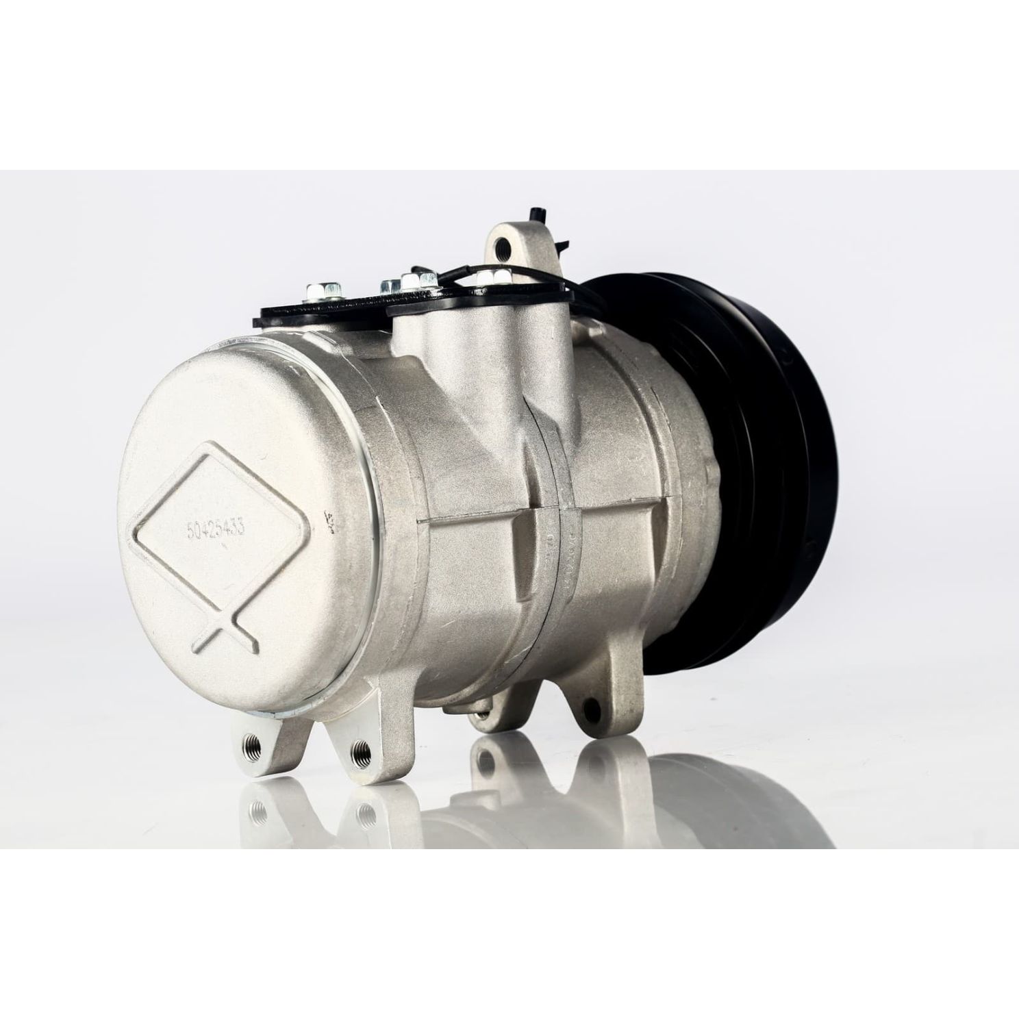 OE Denso Compressor 6E171 - 146mm, Single Groove Clutch, 12V