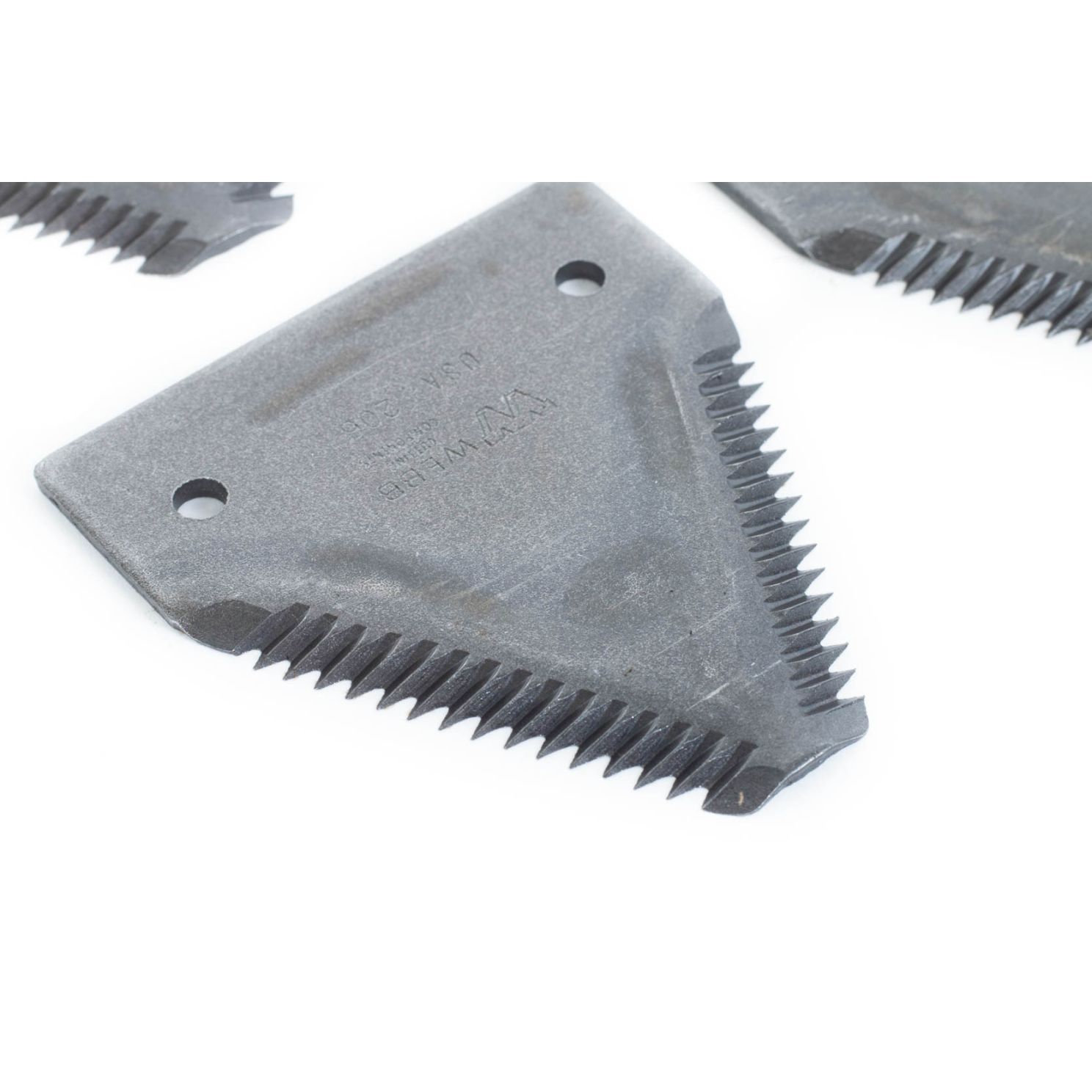 700705299 3" Black Top Serrated 7 TPI Sickle Section fits Hesston