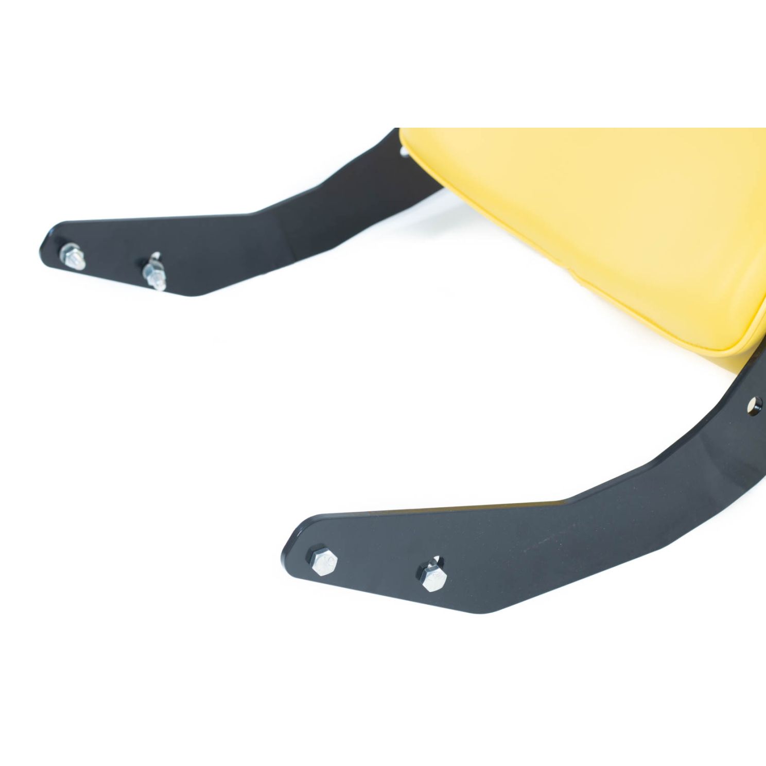 Super Deluxe Yellow Vinyl Tractor Seat fits John Deere