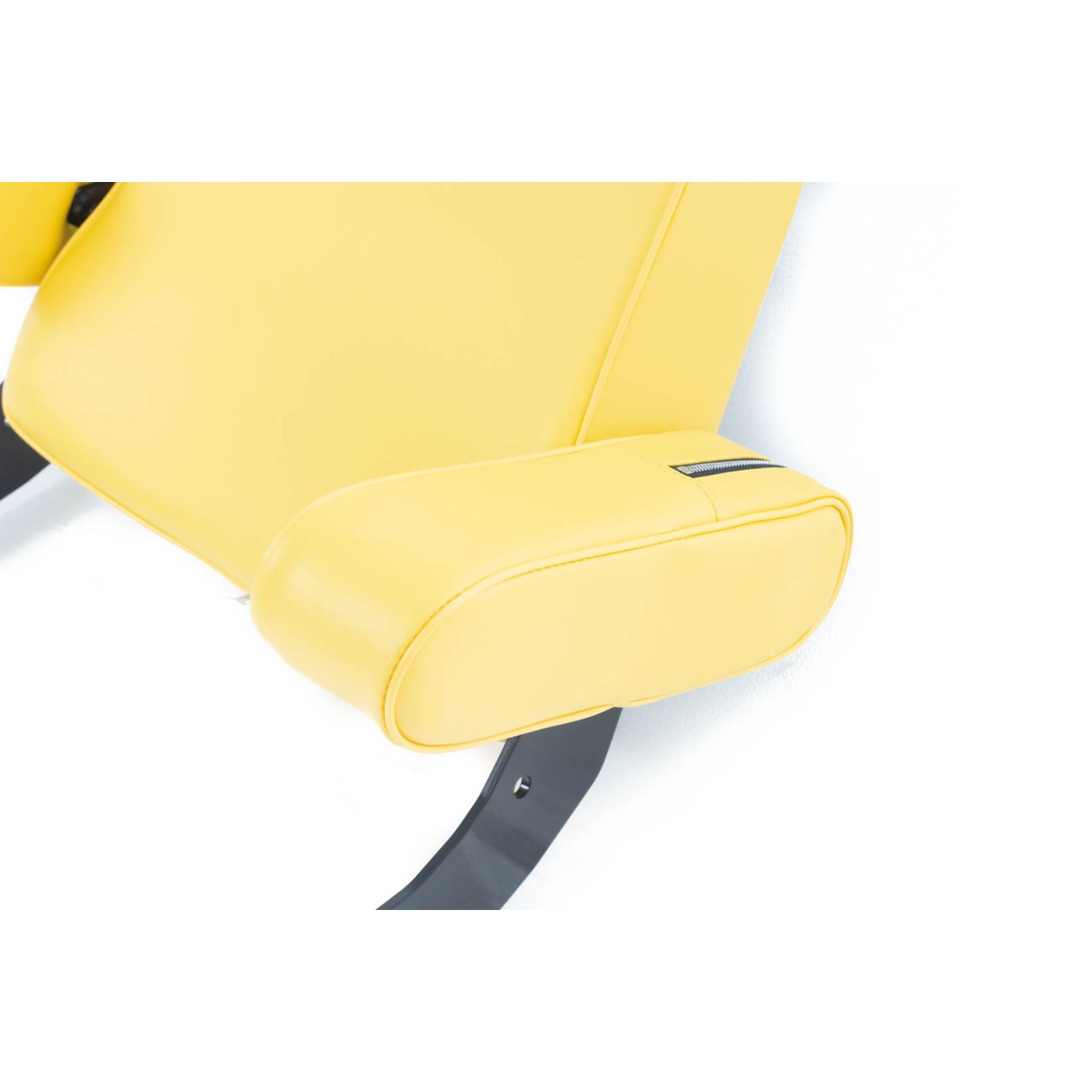 Super Deluxe Yellow Vinyl Tractor Seat fits John Deere