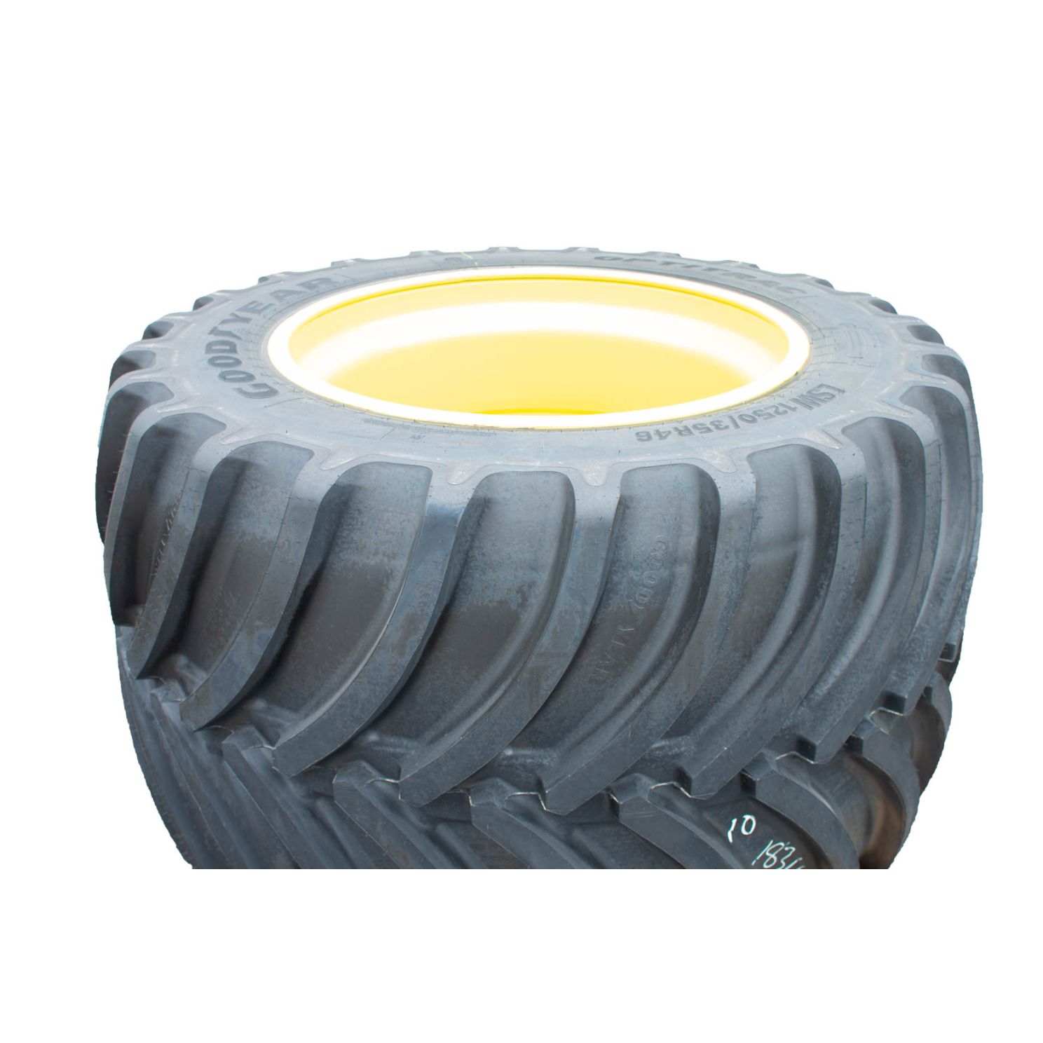 Goodyear Optitrac LSW 1250/35 R46 10 Bolt Tire & Wheel fits John Deere