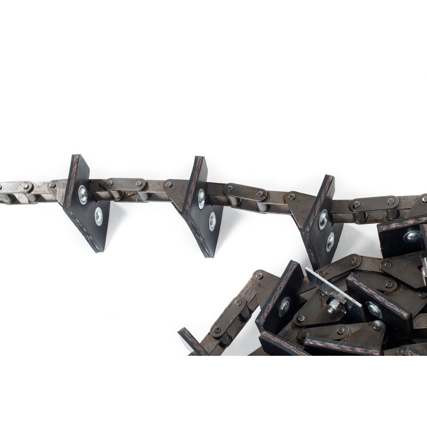 0006018200 Combine Return Grain Elevator Chain Assembly Fits Claas Lexion