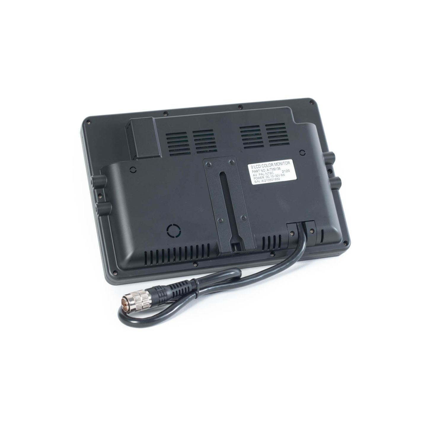 CabCAM 9" Color Digital TFT LCD Touch Button Monitor, 22 Pin