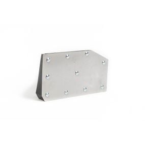 H221044 Combine Powercast Tailboard Left Hand Blade Deflector with SS Cover fits John Deere