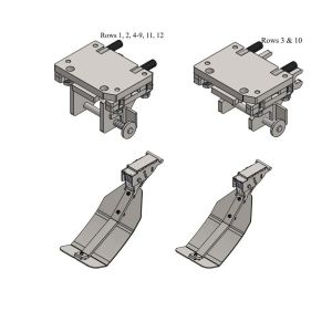 NDY 40/90 Series 2 Row John Deere Corn Head Stalk Stompers