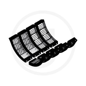 Kondex Combine KX7 Concave Complete Kit for Corn fits Case-IH 716-057