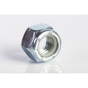 Lawson 7/16-14 Nylon Lock Nut 304