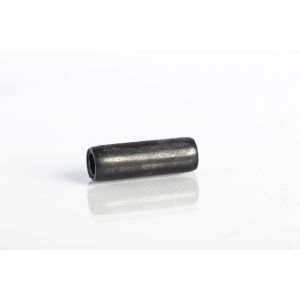 Coiled Spiral Pin, Carbon Steel, Plain Oiled Finish, Both Ends Chamfered, 1/4 x 3/4"