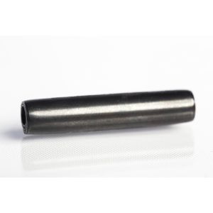 Coiled Spiral Pin, Carbon Steel, Plain Oiled Finish, Both Ends Chamfered, 1/4 x 1-1/4"