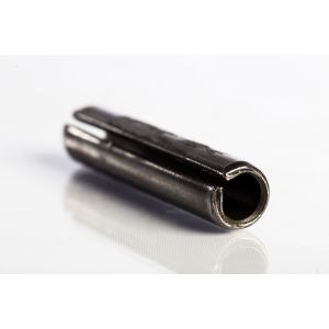 Springlok Pin, Grade 1074, High Carbon Steel, Plain Finish, 7/16 x 2"
