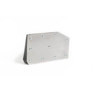 H221044 Combine Powercast Tailboard Left Hand Blade Deflector with SS Cover fits John Deere