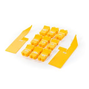 640 Flex Draper Header Skid Panel Kit fits John Deere