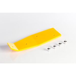 Poly Tech 900F Series Right End Yellow Skid Panel