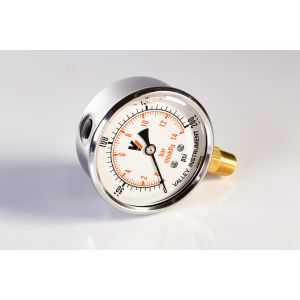 2.5 Inch 0-200 PSI Liquid Filled Pressure Gauge 2141GXB200