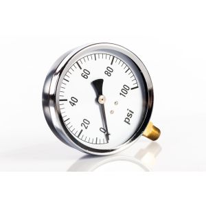 4.0 Inch 0-100 PSI Dry Pressure Gauge 4124DSB100