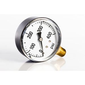 2.5 Inch 0-400 PSI Dry Pressure Gauge 2124DSB400