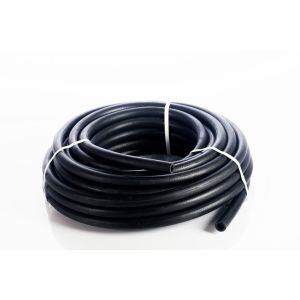 3/8" x 50' Black 200 PSI Rubber EPDM Air & Water Hose AG200