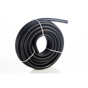 3/4" x 50' Black 200 PSI Rubber EPDM Air & Water Hose AG200
