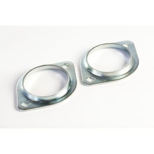72MM 2 Bolt Round Stamped Steel Bearing Flange