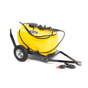 Ag Spray 25 Gallon Trailer Sprayer 12V Pump Less Boom FSTS-25-BLU