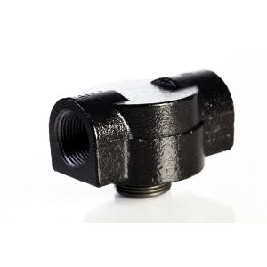 CimTek Cast Iron 1'' Flow Filter Head Adapter