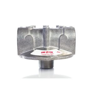 CimTek Aluminum 1'' Flow Filter Head Adapter