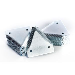 E76370 Chrome Top Serrated Sickle Section fits John Deere box of 25