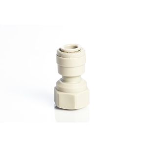 Polyconn Female Adapter 1/4" Tube OD to 1/8" NPTF Thread