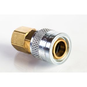 Milton 755 1/4" Push Type M Style Female Body Coupler