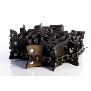 AH162441 Rubber Paddle Combine Clean Grain Elevator Chain