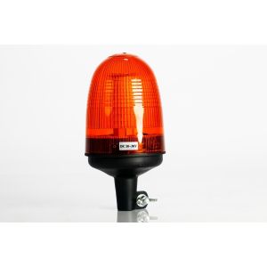 80 Amber LED Beacon Warning Light DIN Mount