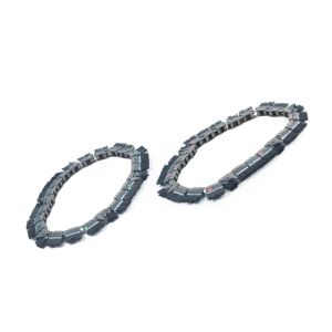 461100 - 360 YIELD SAVER Corn Head Gathering Brush Chain Kit fits John Deere