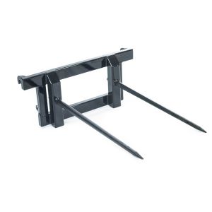 MDS 5202B Euro/Global Loader Double Tine Round Bale Hay Spear fits John Deere