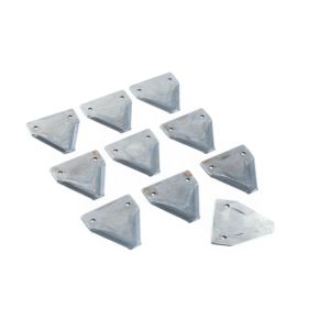 47678533 Platform Black Top Serrated Section Fits Case IH box of 10