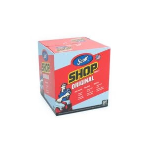 Scott 200 Count Blue Shop Towels in a Box 75190