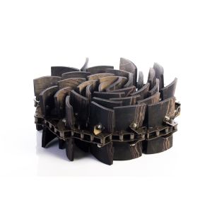 AH162058 Rubber Paddle Combine Clean Grain Elevator Chain fits John Deere