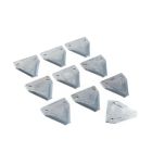 47678533 Platform Black Top Serrated Section Fits Case IH box of 10