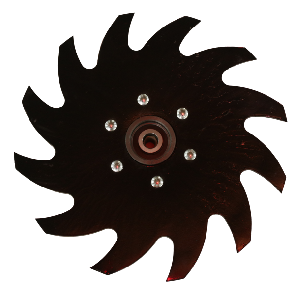 Sabertooth Row Cleaner 13" Blade Assembly with Hub/Bearing