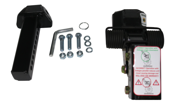 ROW CLEANER LINKAGE WITH STEM