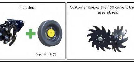 Universal Floating Row Cleaner Upgrade Kit, Spring Down Pressure